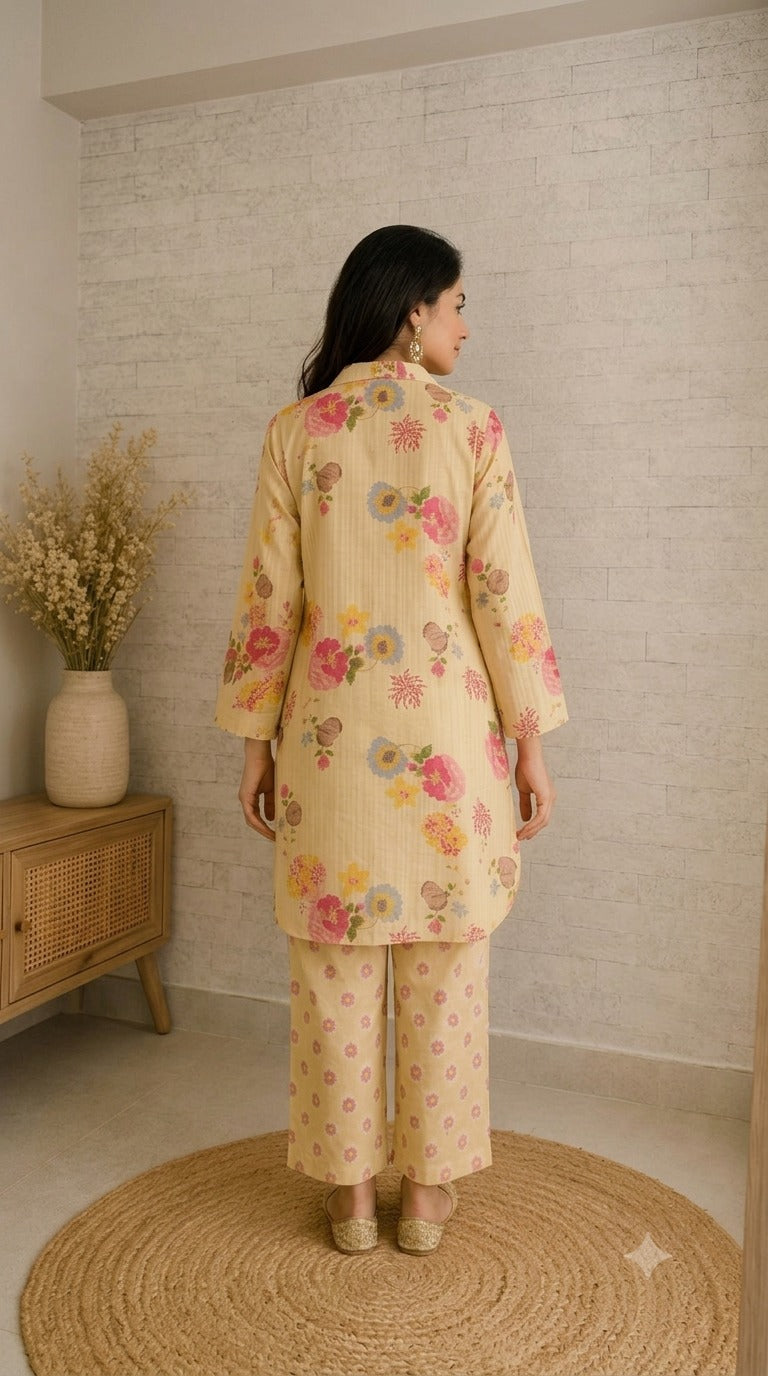 Ivory Bloom Loungewear