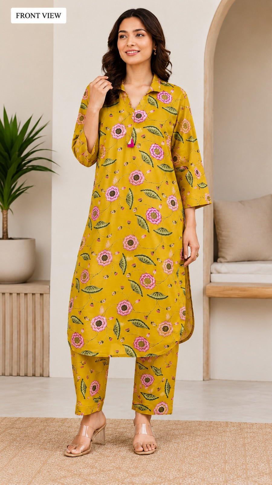 Yellow Bloom Loungewear