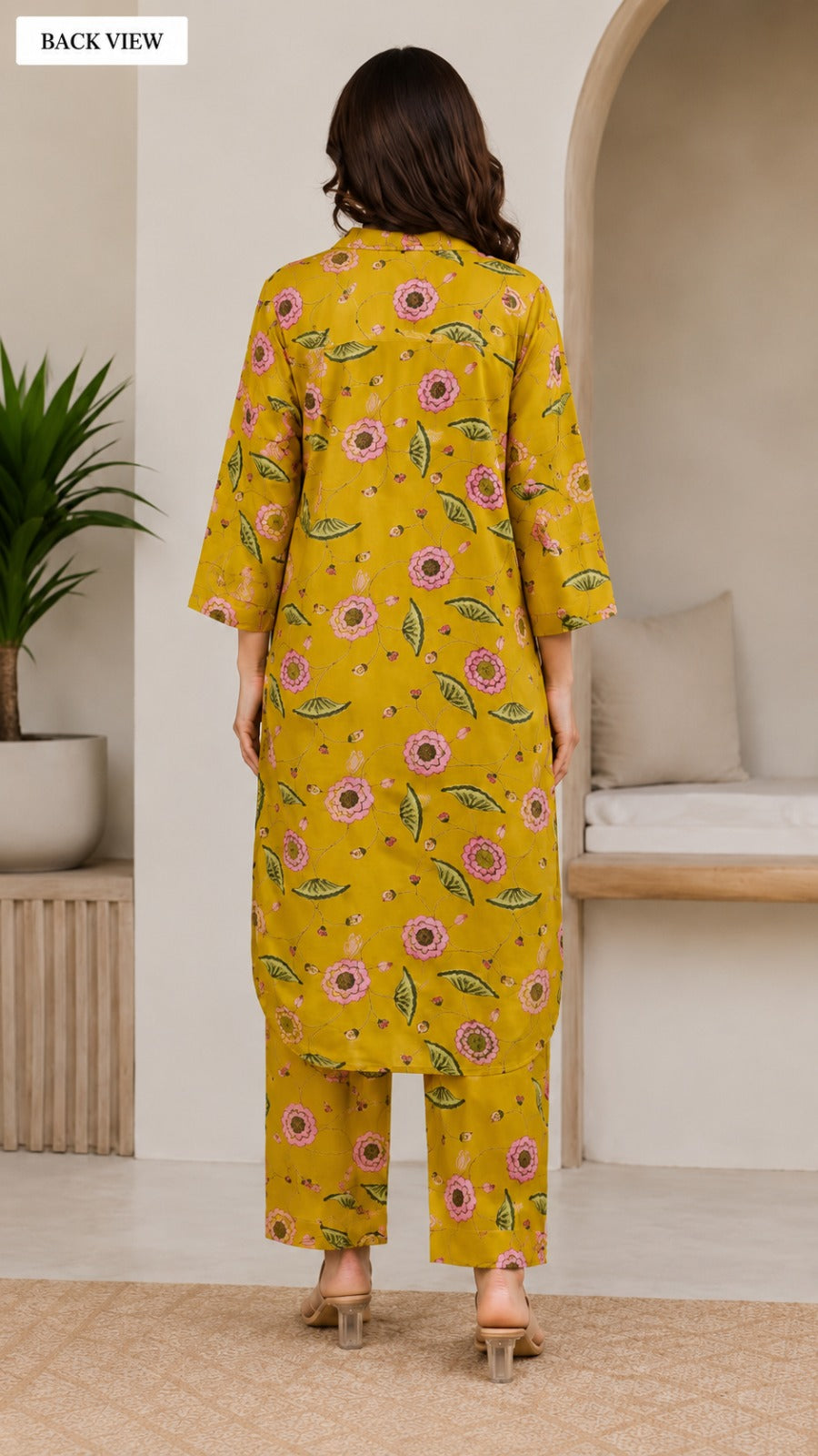 Yellow Bloom Loungewear