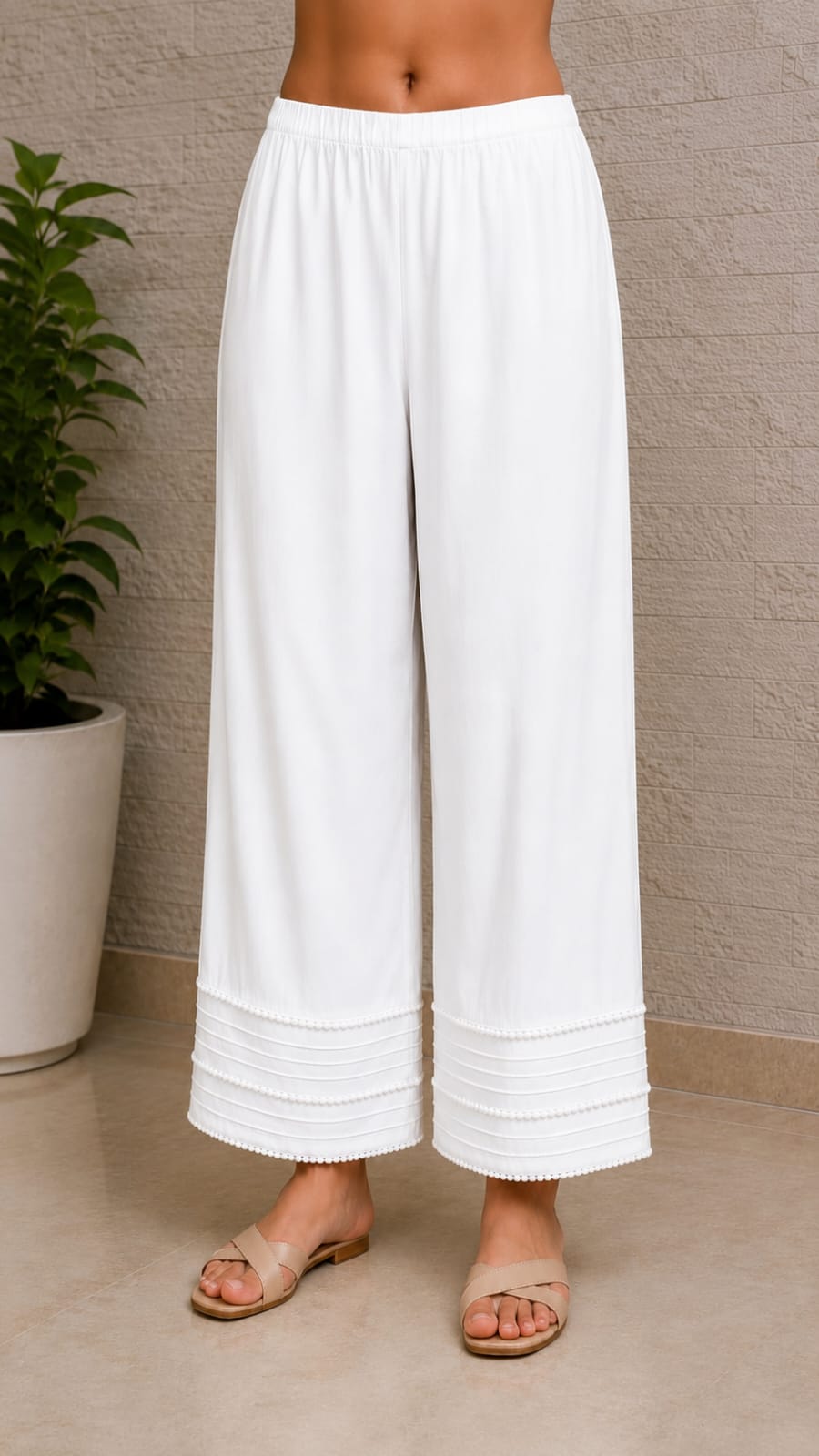 Cloud White Pant