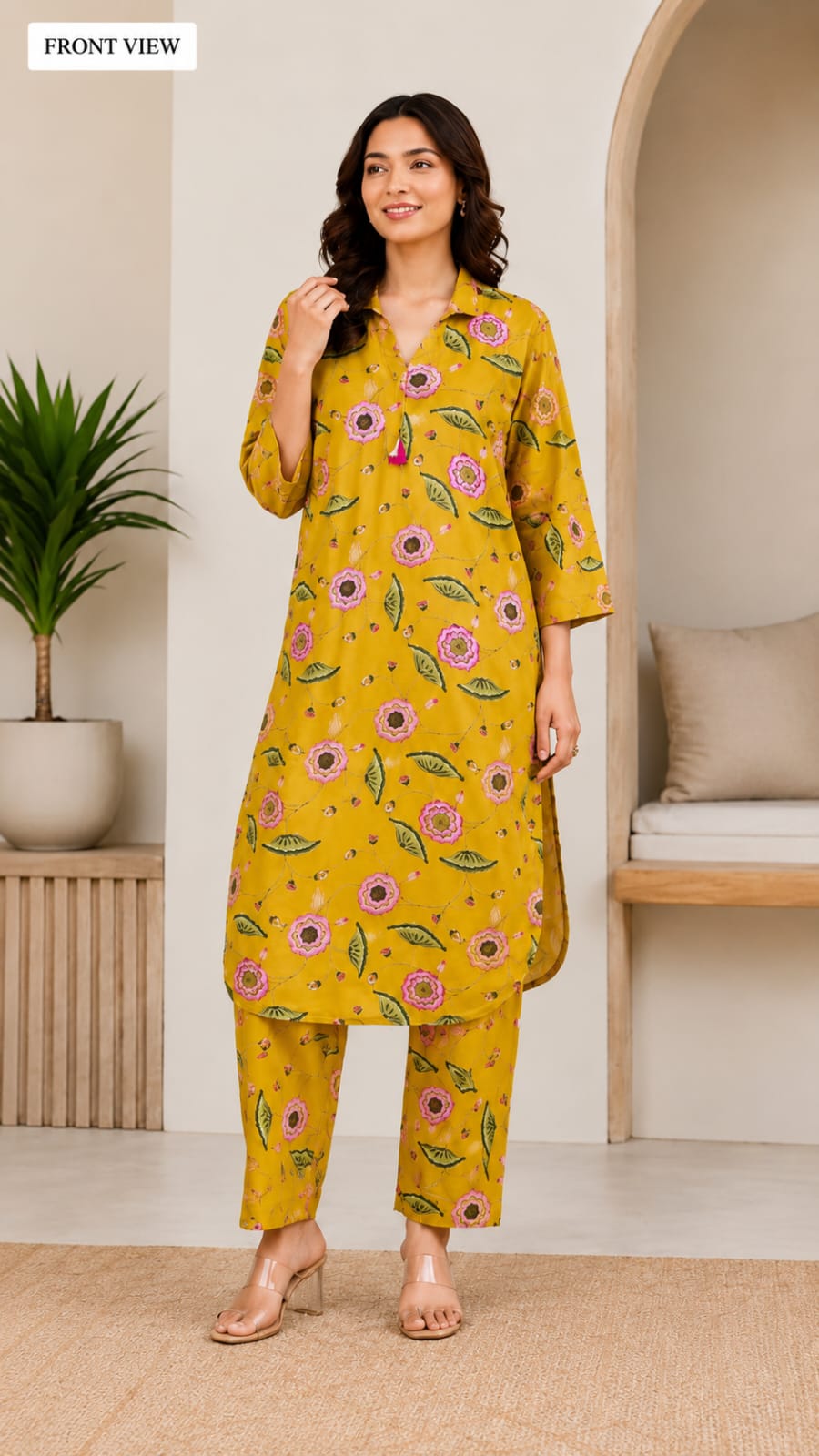 Yellow Bloom Loungewear