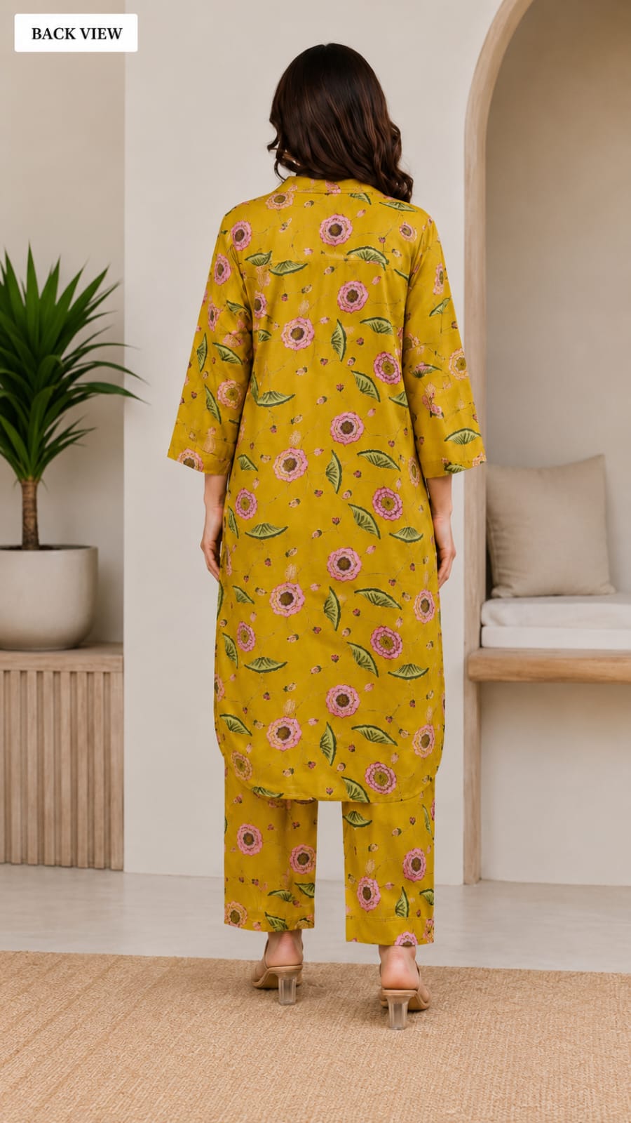 Yellow Bloom Loungewear