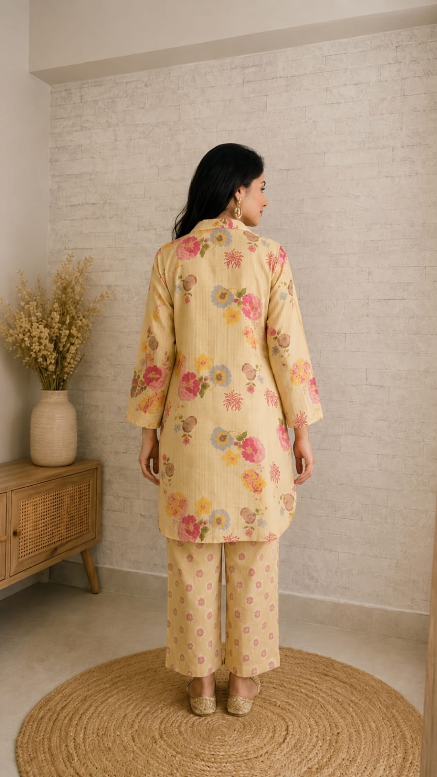 Ivory Bloom Loungewear